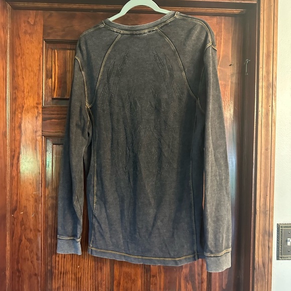 Harley-Davidson Washed Black Long Sleeve Tee - Picture 5 of 6